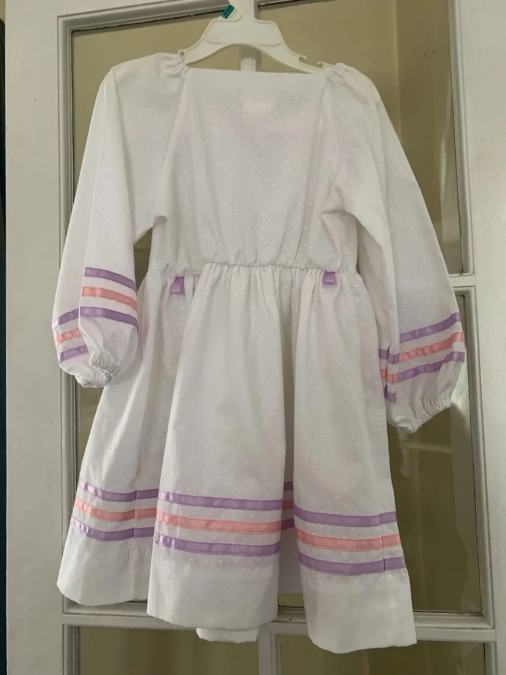 Vintage Love Brand The Ribbon Dress Girls Size 5 *Missing Belt Made In USA